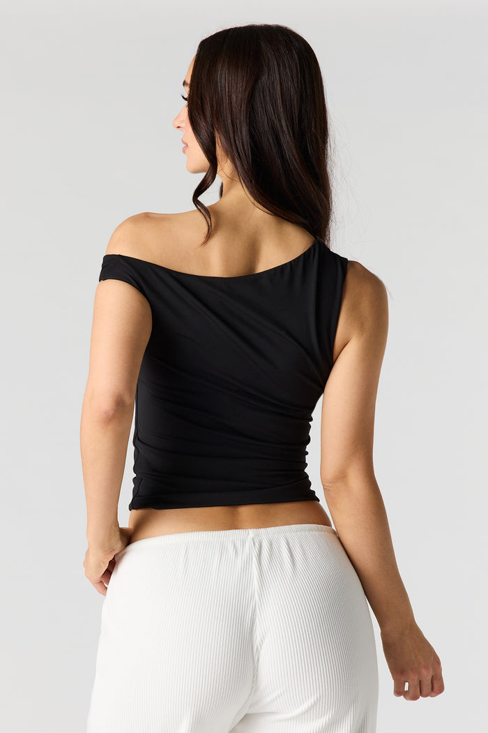 Ruched Twist Strap Tank