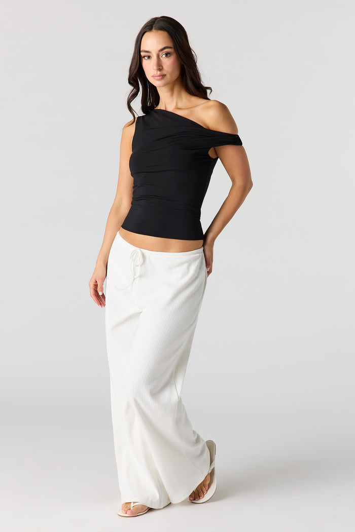 Ruched Twist Strap Tank