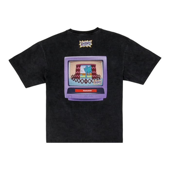 Rugrats Nickelodeon Orange VHS Tape T-Shirt