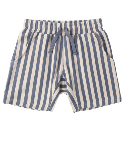Rylee + Cru Relaxed Short in Marine Stripe