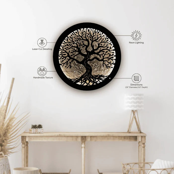 Sacred Tree of Life | 24" Diameter (2 feet)