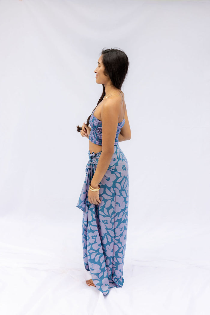Salt+Sea Sarong - Moana Hibiscus, Island Ink