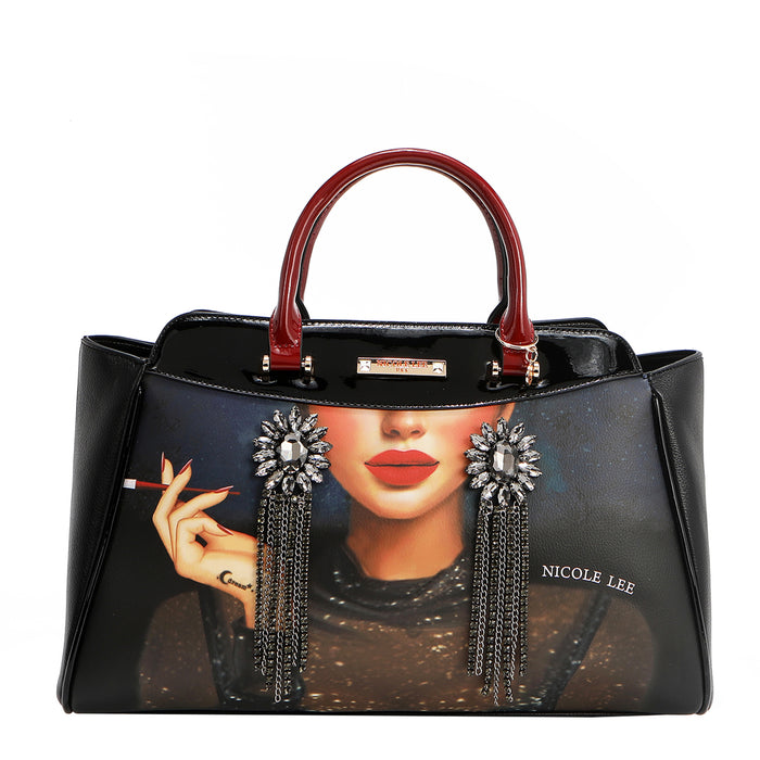 SAMANTHA LA BELLEZA WIDE HANDBAG