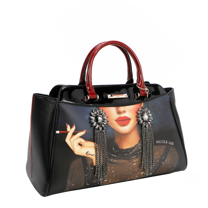 SAMANTHA LA BELLEZA WIDE HANDBAG