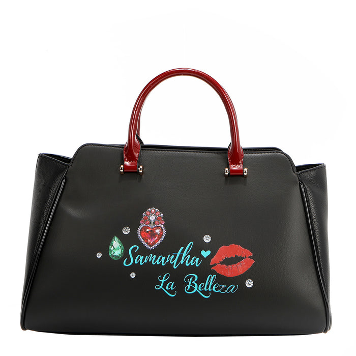 SAMANTHA LA BELLEZA WIDE HANDBAG