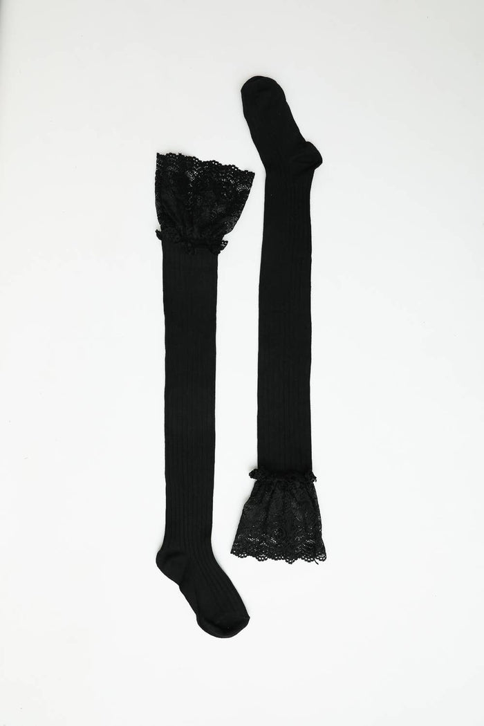 Sammy Lace Boot Sock