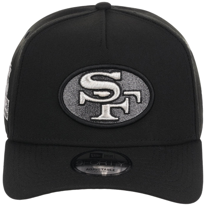 San Francisco 49Ers NFL Liquid Titanium New Era 9FORTY
