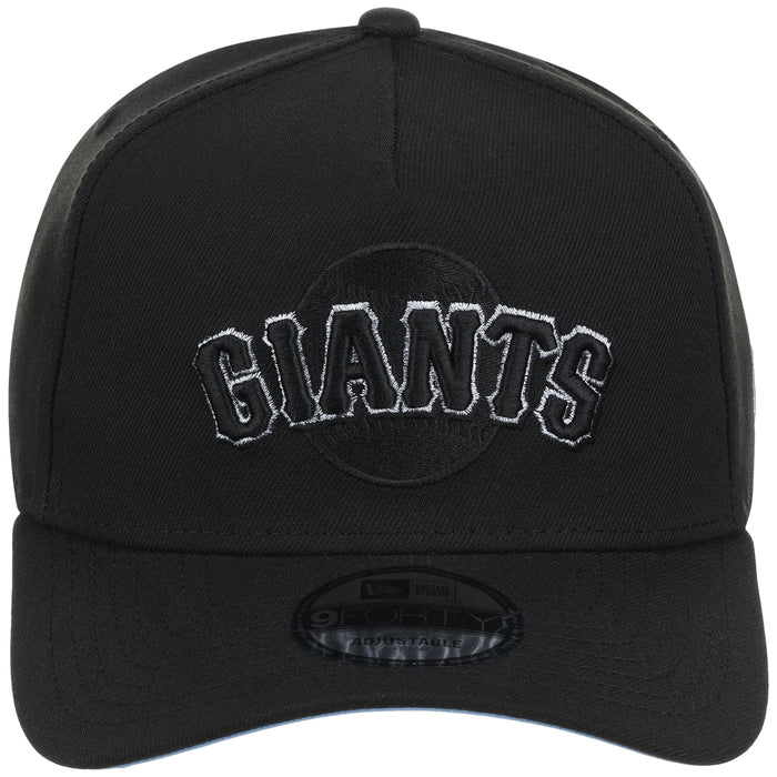 San Francisco Giants MLB Black Sky FASHION CORE New Era 9FORTY A-Frame