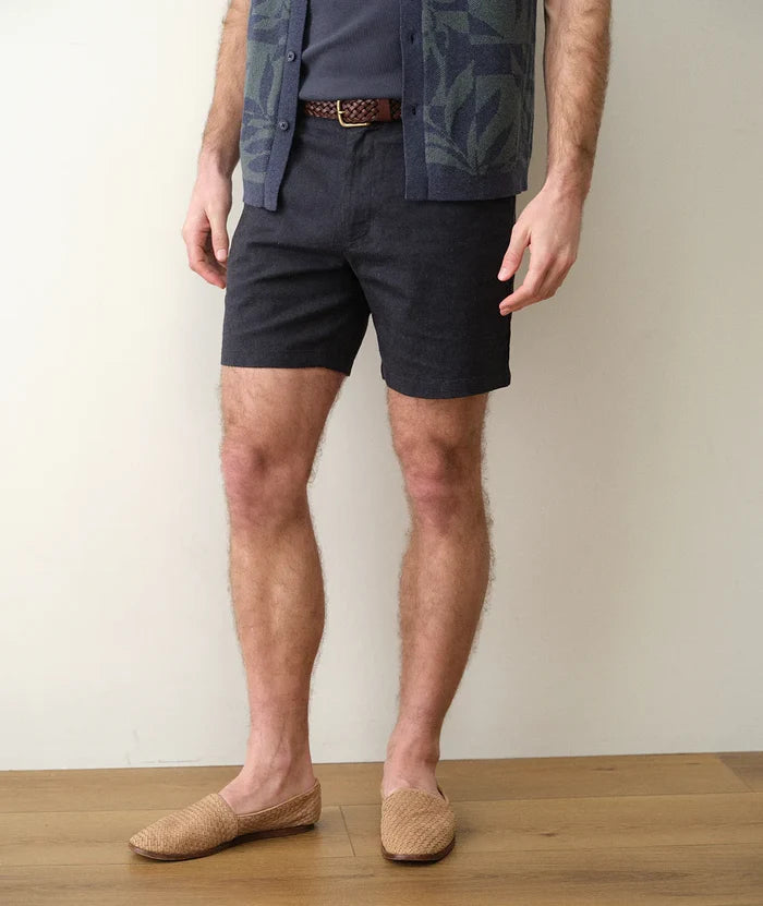 Saturday Hemp Chino Short 7" India Ink