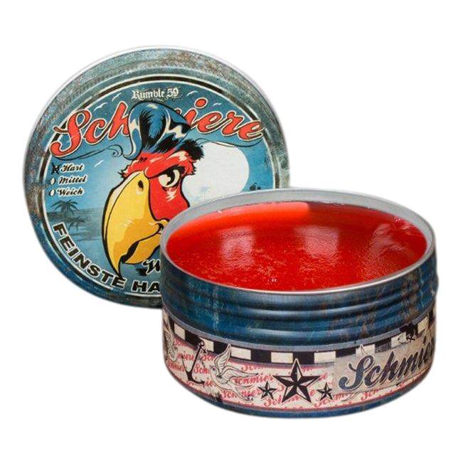 Åpen Schmiere Rumble 59 hårpomade i rød gelé med kraftig hold