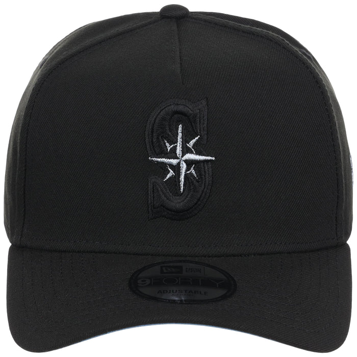 Seattle Mariners MLB Black Sky FASHION CORE New Era 9FORTY A-Frame