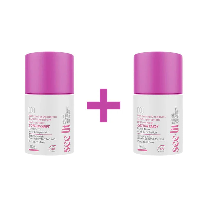 See-lit Cotton Candy Roll On Promo Pack 1+1 50ML