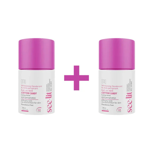 See-lit Cotton Candy Roll On Promo Pack 1+1 50ML