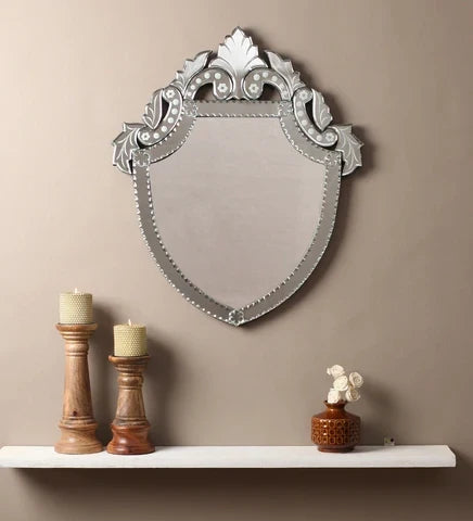 Sheild Venetian Wall Mirror