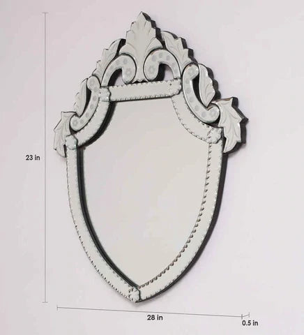 Sheild Venetian Wall Mirror