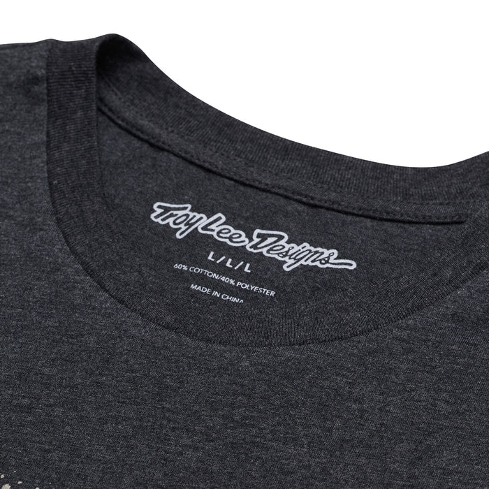 Short Sleeve Tee Fade Out Black Heather