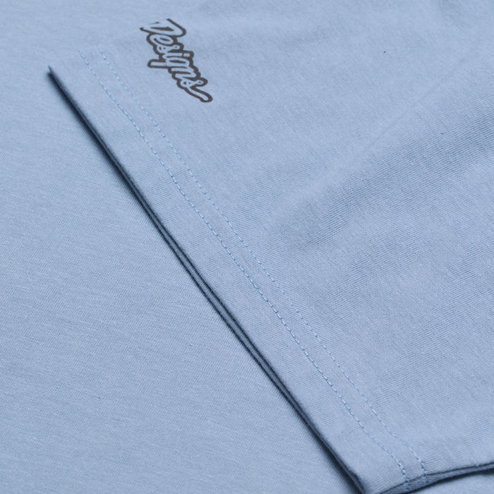 Short Sleeve Tee Peace Out Smoke Blue