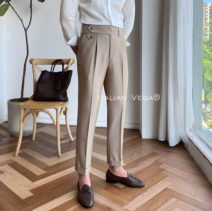 Signature Flap Gurkha Pants by ITALIAN VEGA®