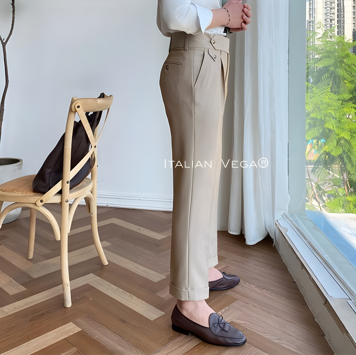 Signature Flap Gurkha Pants by ITALIAN VEGA®