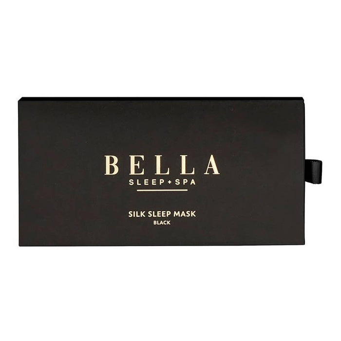 Bella Sleep + Spa Silk Sleep Mask in black