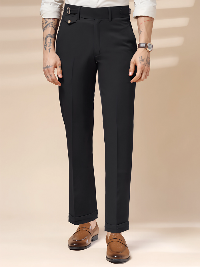 Single Buckle Gurkha Pants by ITALIAN VEGA®