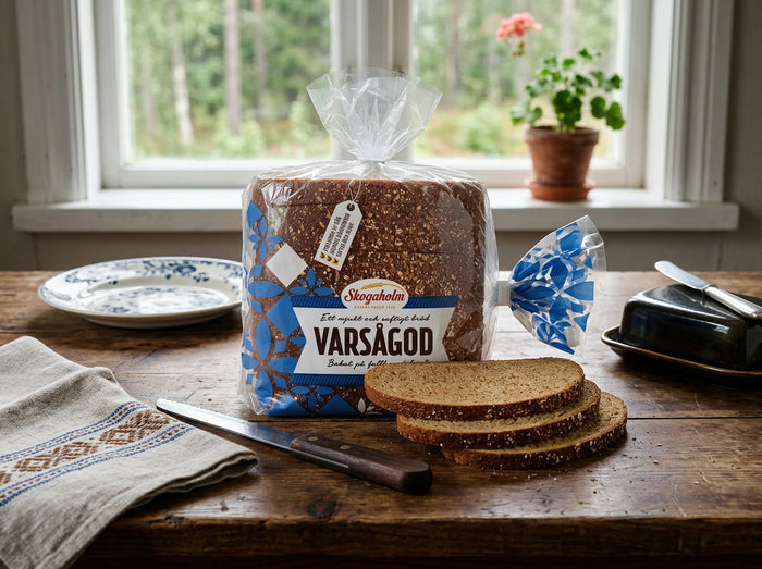 Skogaholm Varsågod Sliced Bread 715g (25.22 oz) – Authentic Swedish Whole Grain Bread