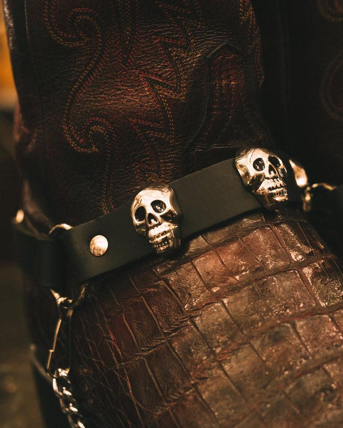 Skull  Boot Harness Chain