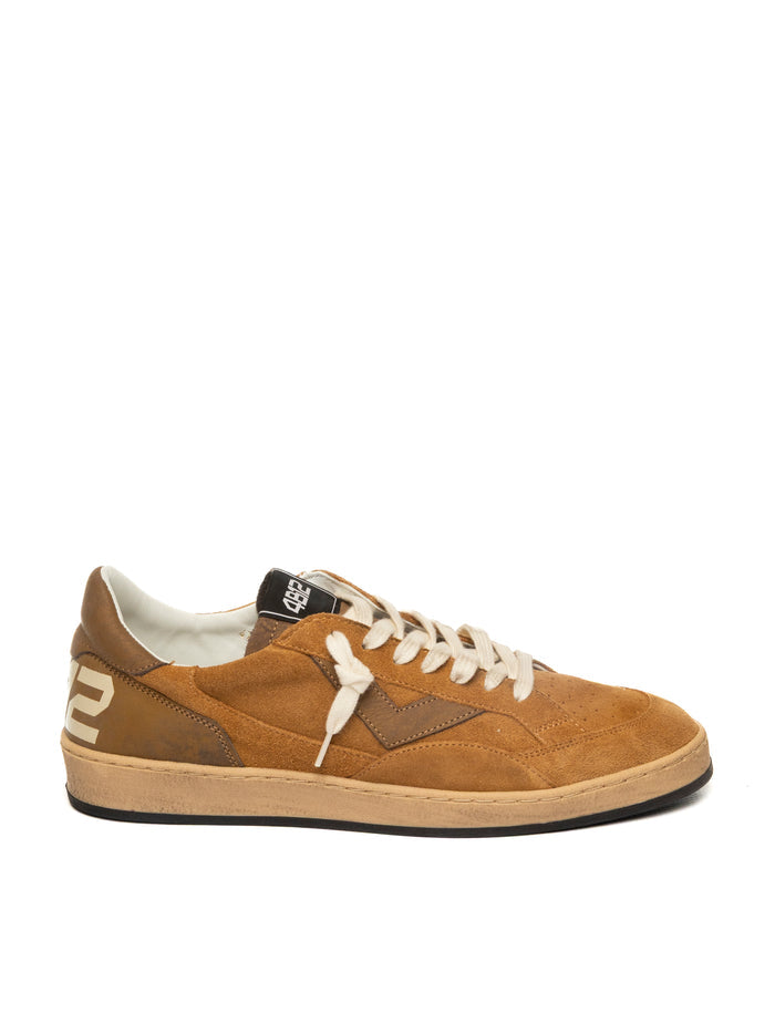 4B12 Sneaker play new camoscio beige PLAYNEW U PELLE-126