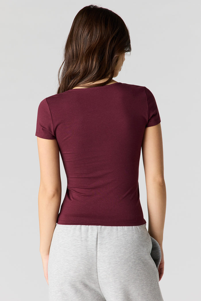 Soft Contour Classic Square Neck T-Shirt