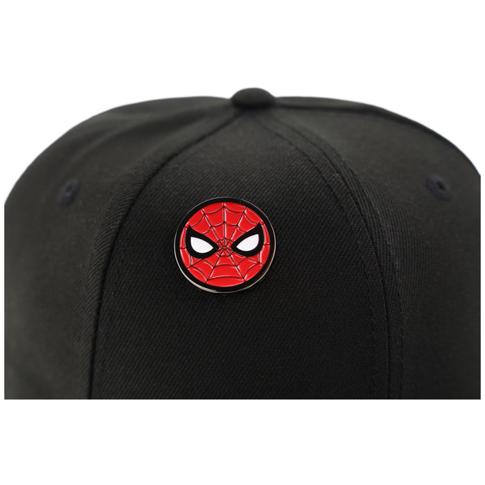 Spider-Man Face Icon Pin