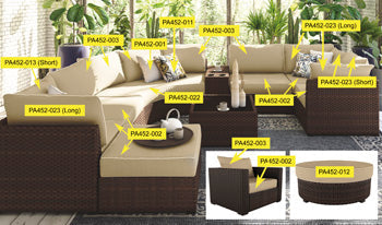 Spring Ridge PA452-001 Beige Pillow