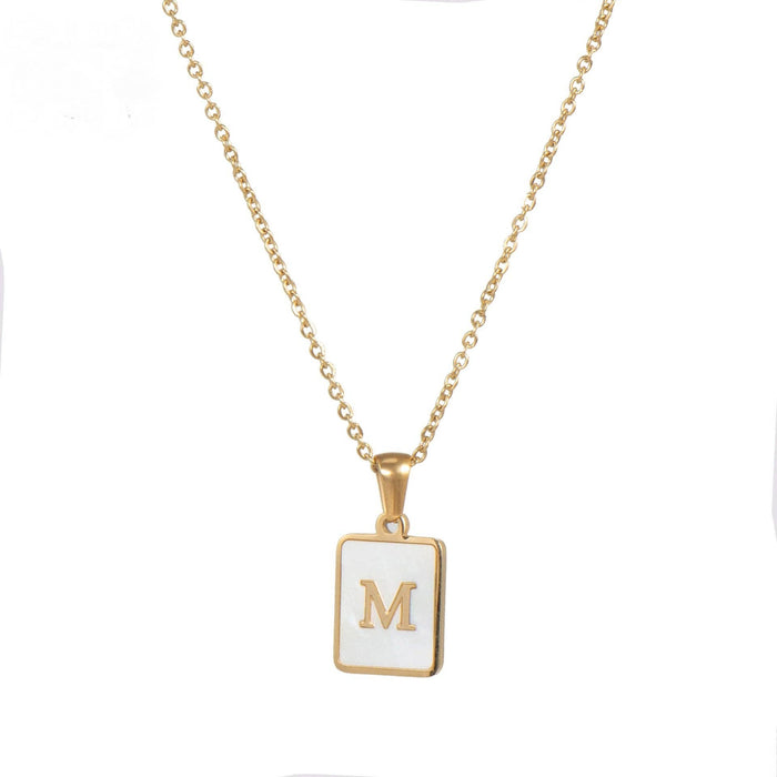Gold M (including chain)