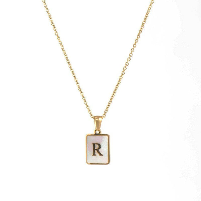 Gold R (including chain)