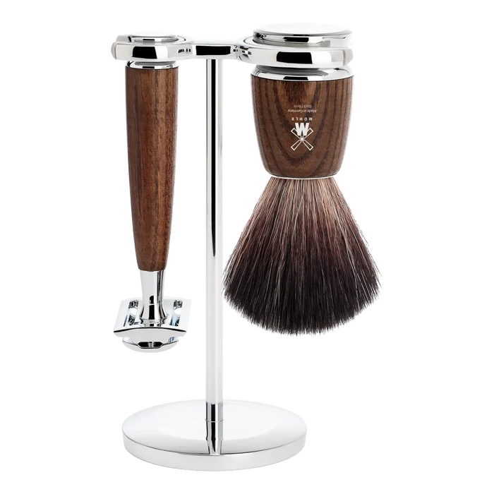Startsett til tradisjonell barbering - Rytmo - 3 deler