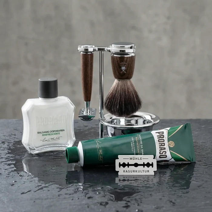 Startsett til tradisjonell barbering - Rytmo - 4 deler