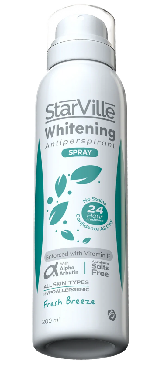 Starville Whitening Antiperspirants Spray Fresh Breeze 200 ml