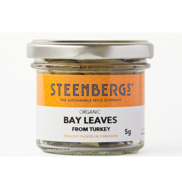 Steenbergs Organic Bay Leaves Dried Standard Jar 5g