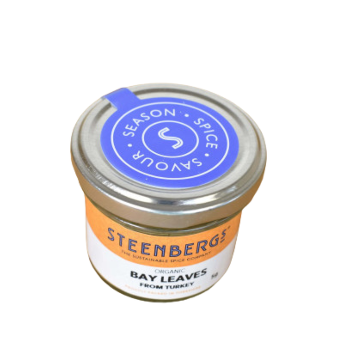 Steenbergs Organic Bay Leaves Dried Standard Jar 5g
