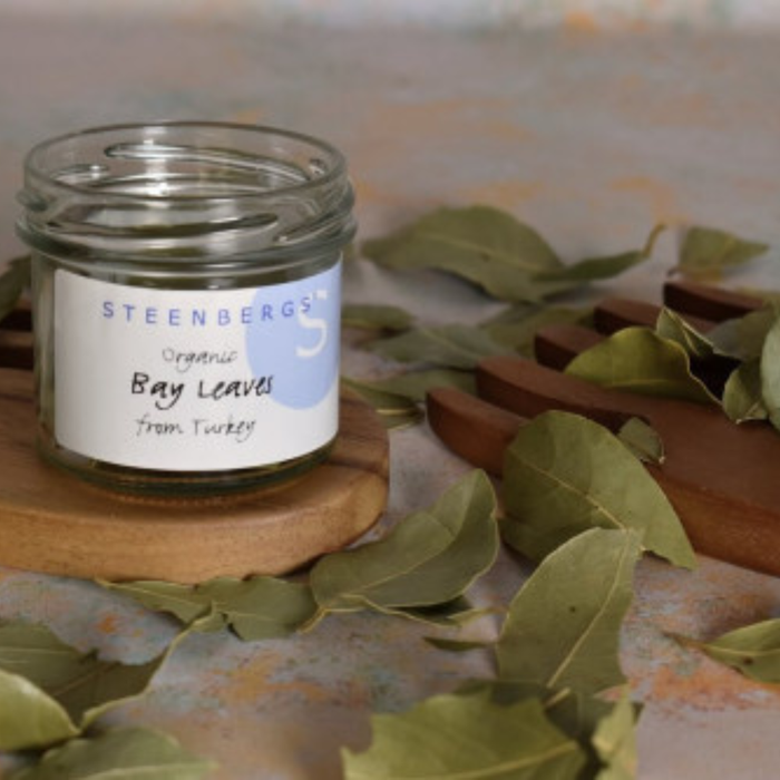 Steenbergs Organic Bay Leaves Dried Standard Jar 5g