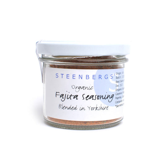 Steenbergs Organic Fajita Seasoning Standard Jar 40g