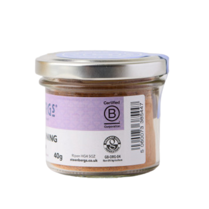 Steenbergs Organic Fajita Seasoning Standard Jar 40g