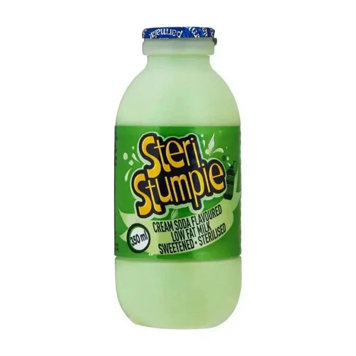 Steri Stumpie Cream Soda flavoured low fat milk 350ml bottle South Africa's top flavoured milk