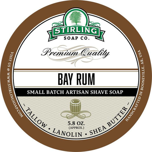 Stirling Soap Co. | Bay Rum Shave Soap