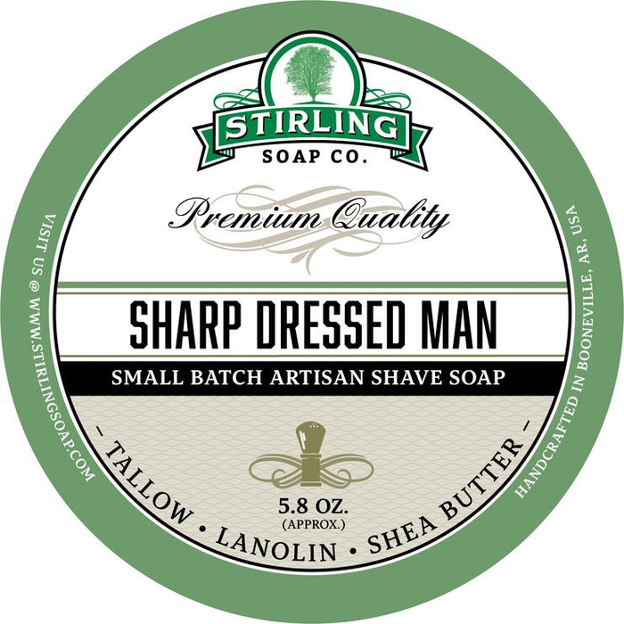 Stirling Soap Co. | Sharp Dressed Man - Shave Soap