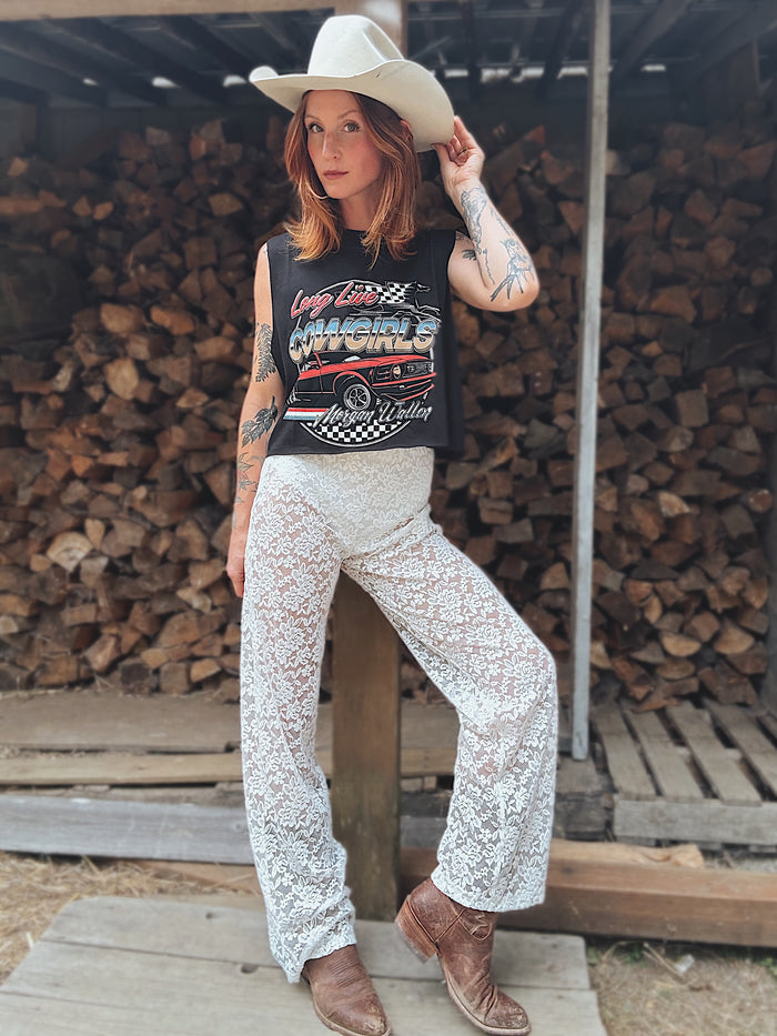 Stop and Stare Lace Pants