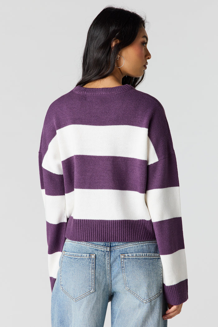 Striped Boxy Sweater