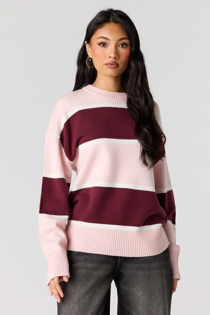 Striped Oversized Sweater