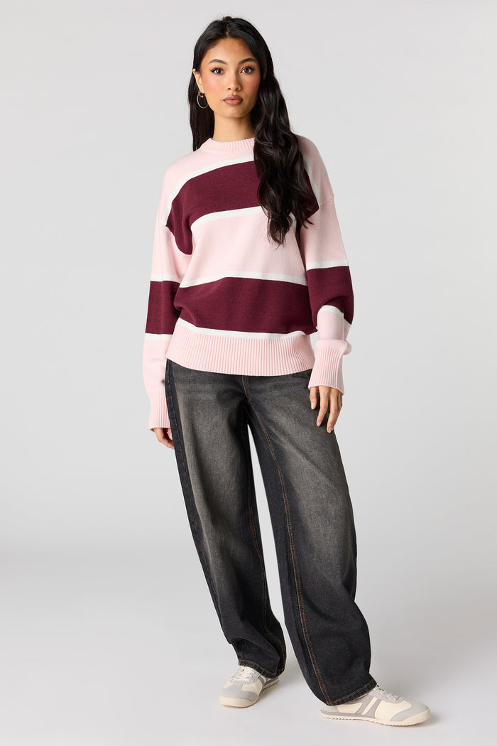 Striped Oversized Sweater
