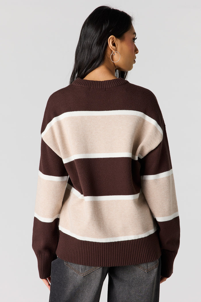 Striped Oversized Sweater