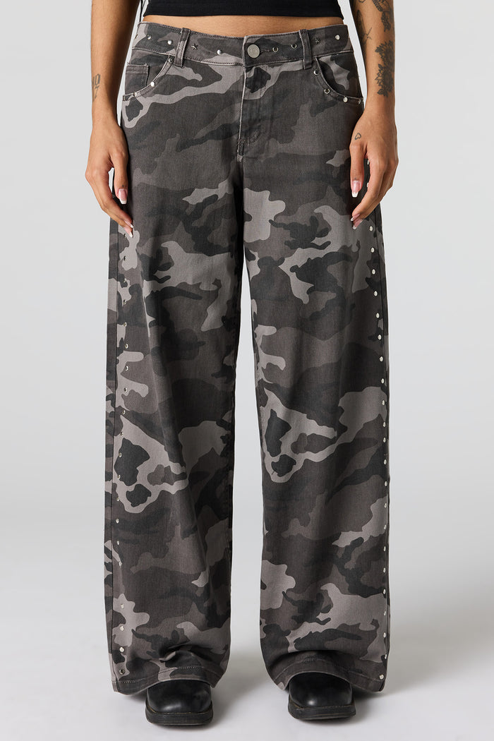 Studded Baggy Pant